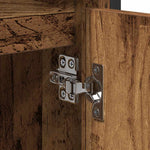 HKH Mueble de lavabo de baño de madera antigua