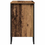HKH Mueble de lavabo de baño de madera antigua