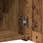 HKH Aparador Moderno de madera manufacturada con 1 Puerta y 1 Cajón - Madera Antigua