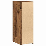 HKH Aparador Moderno de madera manufacturada con 1 Puerta y 1 Cajón - Madera Antigua