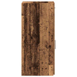 HKH Aparador Moderno de madera manufacturada con 1 Puerta y 1 Cajón - Madera Antigua