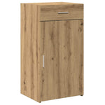 HKH Aparador Moderno de Madera Procesada con 1 Puerta y 1 Cajón - Roble Artesanal