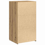 HKH Aparador Moderno de Madera Procesada con 1 Puerta y 1 Cajón - Roble Artesanal