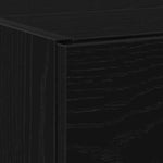 HKH Mueble de Baño con Cajón de Roble - Negro