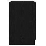 HKH Mueble de Baño con Cajón de Roble - Negro