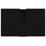 HKH Mueble de Baño con Cajón de Roble - Negro