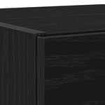 HKH Mueble de Baño con Cajón de Roble - Negro