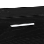 HKH Mueble de Baño con Cajón de Roble - Negro