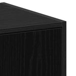 Armario de Pared HKH de Roble - Negro