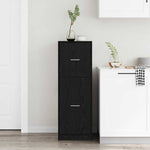 Armario de Pared HKH de Roble - Negro