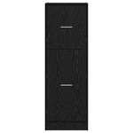Armario de Pared HKH de Roble - Negro