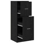 Armario de Pared HKH de Roble - Negro