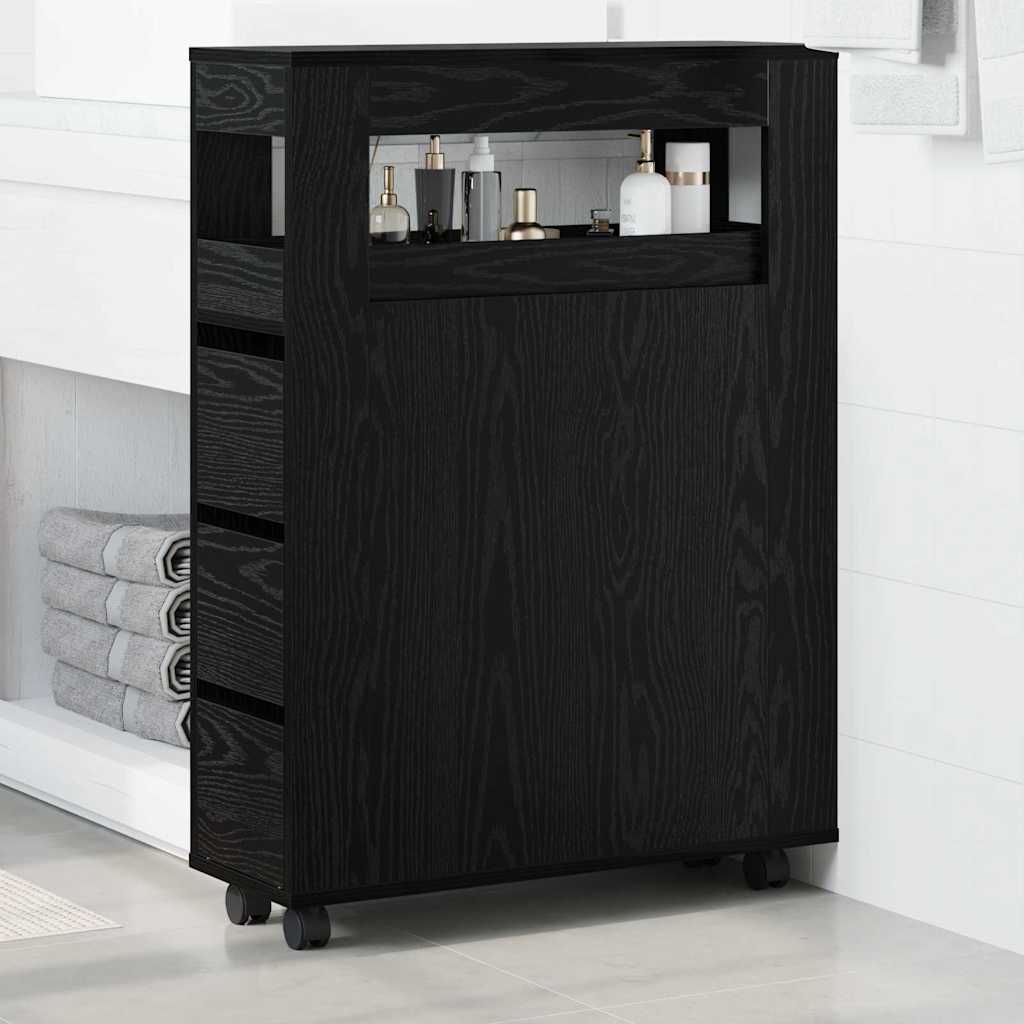 HKH Conjunto de Muebles de Baño en Roble - Negro