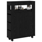 HKH Conjunto de Muebles de Baño en Roble - Negro