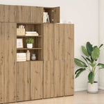 HKH Armario de Pared Moderno de Madera Procesada con 1 Puerta - Roble Artesanal