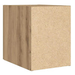 HKH Armario de Pared Moderno de Madera Procesada con 1 Puerta - Roble Artesanal