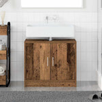 Mueble de baño HKH con puerta de madera antigua