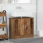 Mueble de baño HKH con puerta de madera antigua