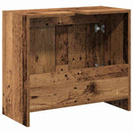 Mueble de baño HKH con puerta de madera antigua