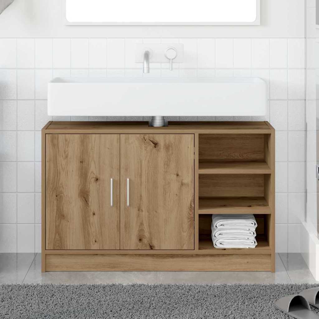HKH Armario de Baño en Roble Artesanal