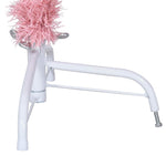 HKH Árvore de Natal Artificial Pré-Iluminada Rosa em PVC