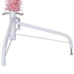 HKH Árvore de Natal Artificial Pré-Iluminada Rosa em PVC
