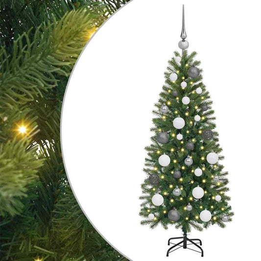 HKH Árvore de Natal Artificial com 150 Leds Verde em PE e PVC