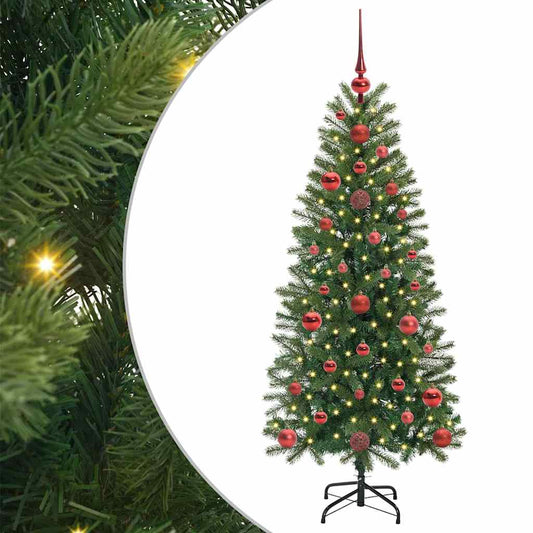 HKH Árvore de Natal Artificial com 150 Leds Verde em PE e PVC