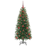 HKH Árvore de Natal Artificial com 150 Leds Verde em PE e PVC