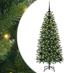 HKH Árvore de Natal Artificial com 150 Leds Verde em PE e PVC