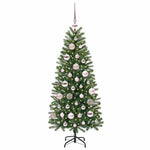 HKH Árvore de Natal Artificial com 150 Leds Verde em PE e PVC