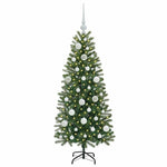 HKH Árvore de Natal Artificial com 150 Leds Verde em PE e PVC