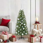 HKH Árvore de Natal Artificial com 150 Leds Verde em PE e PVC