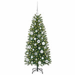 HKH Árvore de Natal Artificial com 150 Leds Verde em PE e PVC