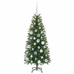 HKH Árvore de Natal Artificial com 150 Leds Verde em PE e PVC