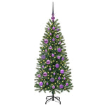 HKH Árvore de Natal Artificial com 150 Leds Verde em PE e PVC