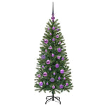 HKH Árvore de Natal Artificial com 150 Leds Verde em PE e PVC