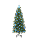 HKH Árvore de Natal Artificial com 150 Leds Verde em PE e PVC