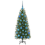 HKH Árvore de Natal Artificial com 150 Leds Verde em PE e PVC