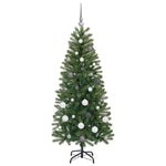 HKH Árvore de Natal Artificial com 150 Leds Verde em PE e PVC