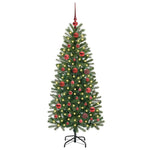 HKH Árvore de Natal Artificial com 150 Leds Verde em PE e PVC
