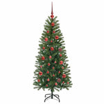 HKH Árvore de Natal Artificial com 150 Leds Verde em PE e PVC