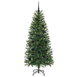 HKH Árvore de Natal Artificial com 150 Leds Verde em PE e PVC
