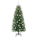 HKH Árvore de Natal Artificial com 150 Leds Verde em PE e PVC