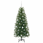 HKH Árvore de Natal Artificial com 150 Leds Verde em PE e PVC