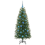 HKH Árvore de Natal Artificial com 150 Leds Verde em PE e PVC