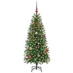 HKH Árvore de Natal Artificial com 150 Leds Verde em PE e PVC