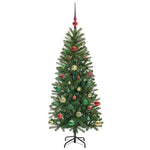 HKH Árvore de Natal Artificial com 150 Leds Verde em PE e PVC