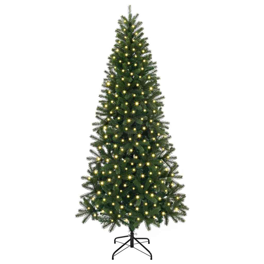 HKH Árvore de Natal Artificial com 300 Leds Verde em PE e PVC