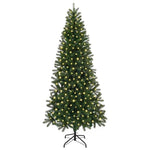 HKH Árvore de Natal Artificial com 300 Leds Verde em PE e PVC